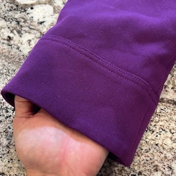 EUC Focus 2000 purple lined hidden button blazer - Picture 5 of 15